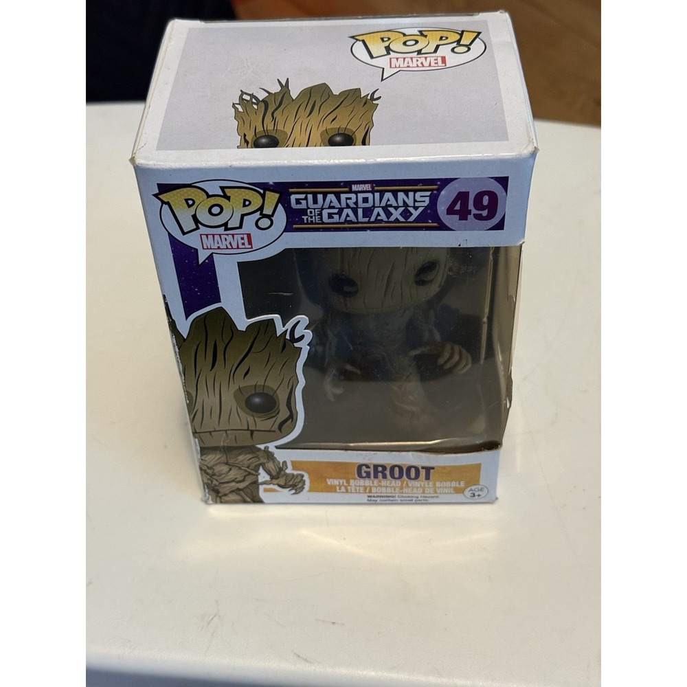 Funko Pop! Vinyl: Marvel - Groot - (Glow) - Loot Crate (Exclusive) #49